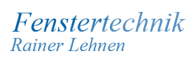 Fenstertechnik Rainer Lehnen - Logo